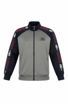 LACOSTE TRACK JACKET MINIMAL GRIGIO BLU UOMO PRE OWNED M