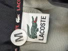 LACOSTE TRACK JACKET MINIMAL GRIGIO BLU UOMO PRE OWNED M
