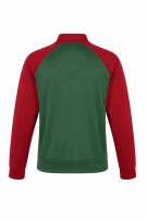 LACOSTE TRACK JACKET RETRO VERDE ROSSO UOMO PRE OWNED M