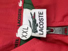 LACOSTE TRACK JACKET RETRO GREEN RED MEN PRE OWNED XXL