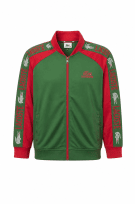 LACOSTE TRACK JACKET RETRO ΠΡΑΣΙΝΟ ΚΟΚΚΙΝΟ ΑΝΤΡΙΚΟ PRE OWNED XXL