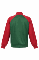 LACOSTE TRACK JACKET RETRO ΠΡΑΣΙΝΟ ΚΟΚΚΙΝΟ ΑΝΤΡΙΚΟ PRE OWNED XXL