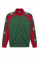 LACOSTE TRACK JACKET RETRO VERDE ROSSO UOMO PRE OWNED XL