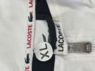 LACOSTE TRACK JACKET SPORTY BLACK WHITE UOMO PRE OWNED XL