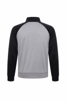 LACOSTE TRACK JACKET SPORTY GREY BLACK MENS PRE OWNED M