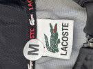 LACOSTE TRACK JACKET SPORTY GREY BLACK MENS PRE OWNED M