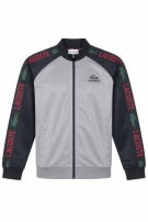 LACOSTE TRACK JACKET SPORTY GREY BLACK ΑΝΤΡΙΚΟ PRE OWNED XL