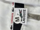 LACOSTE TRACK JACKET SPORTY BLACK AND WHITE MEN PRE OWNED M