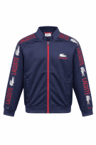 LACOSTE TRACK JACKET SPORTIVO NAVY UOMO PRE OWNED M
