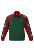 LACOSTE TRACK JACKET SPORTY GREEN RED MEN PRE OWNED L