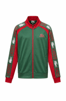 LACOSTE TRACK JACKET SPORTY ΠΡΑΣΙΝΟ ΚΟΚΚΙΝΟ ΑΝΤΡΙΚΟ PRE OWNED M