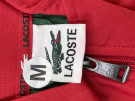 LACOSTE TRACK JACKET SPORTY ΠΡΑΣΙΝΟ ΚΟΚΚΙΝΟ ΑΝΤΡΙΚΟ PRE OWNED M