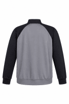 LACOSTE TRACK JACKET STREETWEAR GRIGIO NERO UOMO PRE OWNED L
