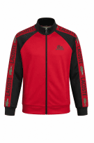 LACOSTE TRACK JACKET STREETWEAR ROSSO UOMO PRE OWNED M