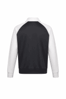 LACOSTE TRACK JACKET STREETWEAR NERO E BIANCO UOMO PRE OWNED L