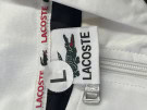 LACOSTE TRACK JACKET STREETWEAR NERO E BIANCO UOMO PRE OWNED L