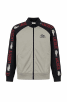 LACOSTE TRACK JACKET STREETWEAR BEIGE UOMO PRE OWNED M