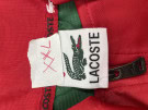 LACOSTE TRACK JACKET STREETWEAR GREEN RED MEN PRE OWNED XXL