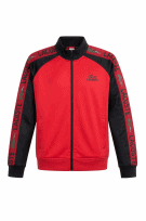 LACOSTE TRACK JACKET STREETWEAR ROSSO UOMO PRE OWNED M