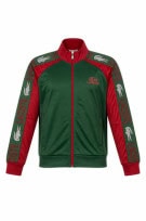 LACOSTE TRACK JACKET VINTAGE ΚΟΚΚΙΝΟ ΠΡΑΣΙΝΟ ΑΝΤΡΙΚΟ PRE OWNED M