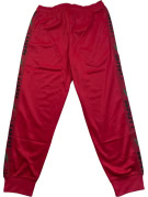 LACOSTE TRACK PANTS SPORTSWEAR ROSSO UOMO PRE OWNED L