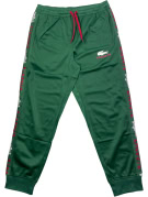 LACOSTE TRACK PANTS SPORTSWEAR VERDE UOMO PRE OWNED L