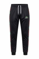 LACOSTE TRACK PANTS STREETWEAR NERO UOMO PRE OWNED XL