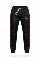 LACOSTE TRACK PANTS STREETWEAR BLACK MEN PRE OWNED M