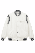 1980s LACOSTE ΒΟΜΒΕΡ JACKET VINTAGE OFF WHITE ΑΝΤΡΙΚΟ PRE OWNED L
