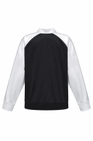 LACOSTE TRACK JACKET STREETWEAR BLACK MEN PRE OWNED XXL