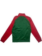 LACOSTE Ζακέτα Φούτερ Track Jacket με Λογότυπο στις Μανίκες Πράσινη/Κόκκινη UNISEX S
