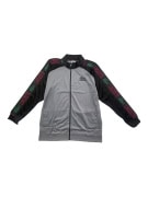 LACOSTE TRACK TOP SWEATSHIRT LOGO TAPE GREY/BLACK MEN'S XXXL