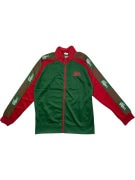 LACOSTE ΖΑΚΕΤΑ LOGO ΤΑΙΝΙΕΣ ΠΡΑΣΙΝΟ/ΚΟΚΚΙΝΟ UNISEX XL