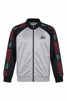 LACOSTE JACKET GRAPHIC BLACK UNISEX PRE OWNED XL