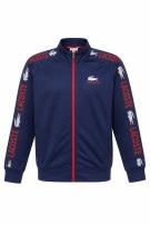 LACOSTE ΖΑΚΕΤΑ ΠΟΛΥΕΣΤΕΡΙΚΗ SPORTY ΜΠΛΕ ΑΝΤΡΙΚΟ PRE OWNED XL