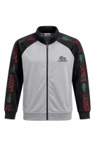 LACOSTE TRACK JACKET ATHLETIC GREY MENS PRE OWNED L