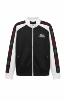 LACOSTE GIACCA TRACK ATHLETIC NERO UOMO PRE OWNED XL