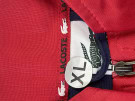 LACOSTE ΖΑΚΕΤΑ TRACK CLASSIC ΜΠΛΕ ΚΟΚΚΙΝΟ ΑΝΤΡΙΚΟ PRE OWNED XL