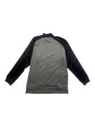 LACOSTE ΖΑΚΕΤΑ TRACK JACKET ΜΕ ΦΕΡΜΟΥΑΡ ΓΚΡΙ ΜΑΥΡΟ ΑΝΔΡΙΚΗ 3XL