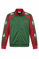 LACOSTE GIACCA TRACK SPORT RED GREEN UOMO PRE OWNED L