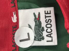 LACOSTE GIACCA TRACK SPORT RED GREEN UOMO PRE OWNED L