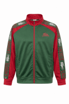 LACOSTE GIACCA TRACK RETRO VERDE UOMO PRE OWNED L