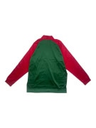 LACOSTE ΖΑΚΕΤΑ TRACK TOP LOGO TAPE ΠΡΑΣΙΝΟ-ΚΟΚΚΙΝΟ ΑΝΔΡΙΚΗ XXXL