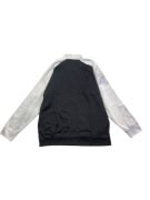LACOSTE TRACK TOP JACKET LOGO TAPE BLACK/WHITE MEN'S XXXL
