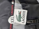 LACOSTE ΖΑΚΕΤΑ ΤΡΑΚ ΜΕ LOGO ΑΝΘΡΑΚΙ ΜΑΥΡΟ ΑΝΤΡΙΚΟ PRE OWNED XXL