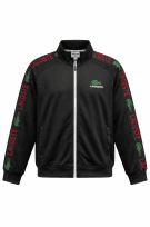 LACOSTE GIACCA TRACK LOGO NERO UOMO PRE OWNED XL