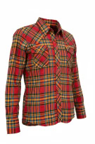 LADY MAVERICK VINTAGE CHECKERED MULTICOLOR SHIRT WOMEN'S M pre-owned