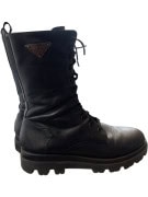 LAURA BIAGIOTTI STIVALI MINIMAL NERO DONNA PRE OWNED EU 40