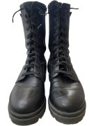 LAURA BIAGIOTTI STIVALI MINIMAL NERO DONNA PRE OWNED EU 40
