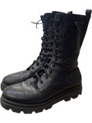LAURA BIAGIOTTI STIVALI MINIMAL NERO DONNA PRE OWNED EU 40